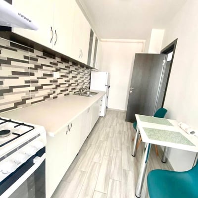 Rental of a cozy 1-room apartment with a separate kitchen and balcony, Chiajna, Bucharest, Romania